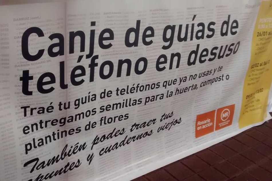 20873 | Nueva campaña para canjear papeles en desuso por productos ecológicos - Secretaría de Servicios Públicos y Medio Ambiente