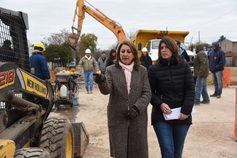 141252 | Fein recorrió dos obras pluviales fundamentales para el distrito Noroeste - Dir. Gral. de Comunicación Social (Silvio Moriconi)