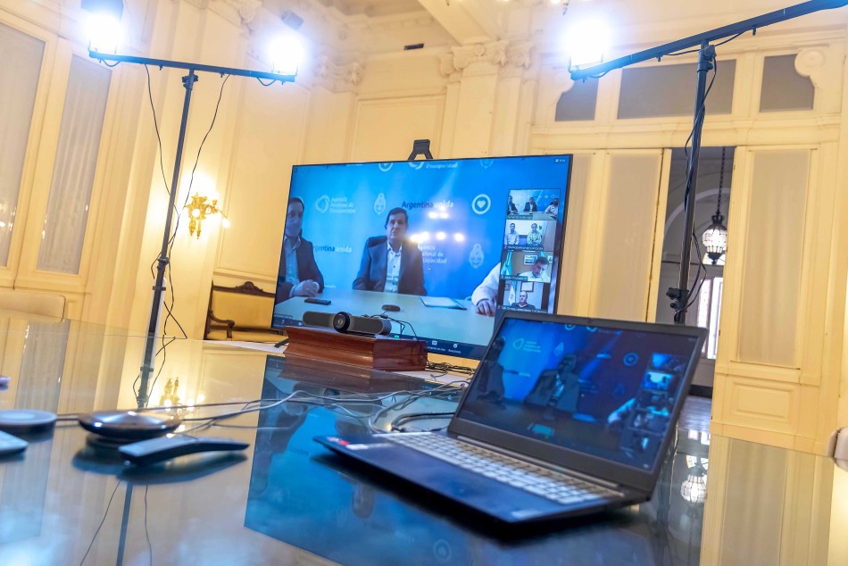 331058 | Firma Convenio Agencia Nacional Discapacidad  - Subsecretaría de Comunicación Social (Marcelo Beltrame)