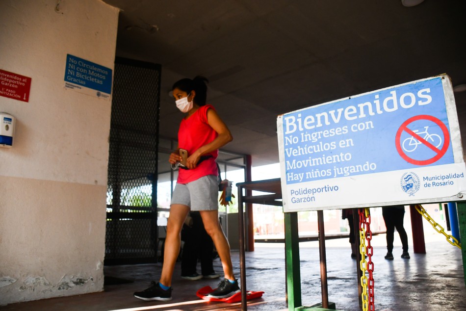 335521 | Polideportivo Garzón, un espacio de referencia en barrio Ludueña Sur - Secretaría de Deporte y Turismo - Guillermo Buelga