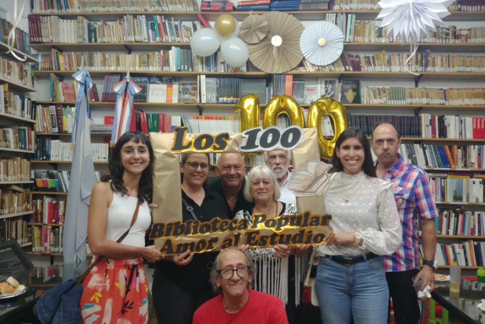 398583 | La Biblioteca Popular Amor al Estudio cumplió 100 años  -