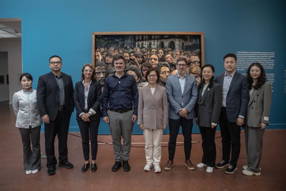 574678 | Reunión con comitiva de Shangai en Castagnino - Sec. de Cultura y Educación (Guillermo Turin Bootello)